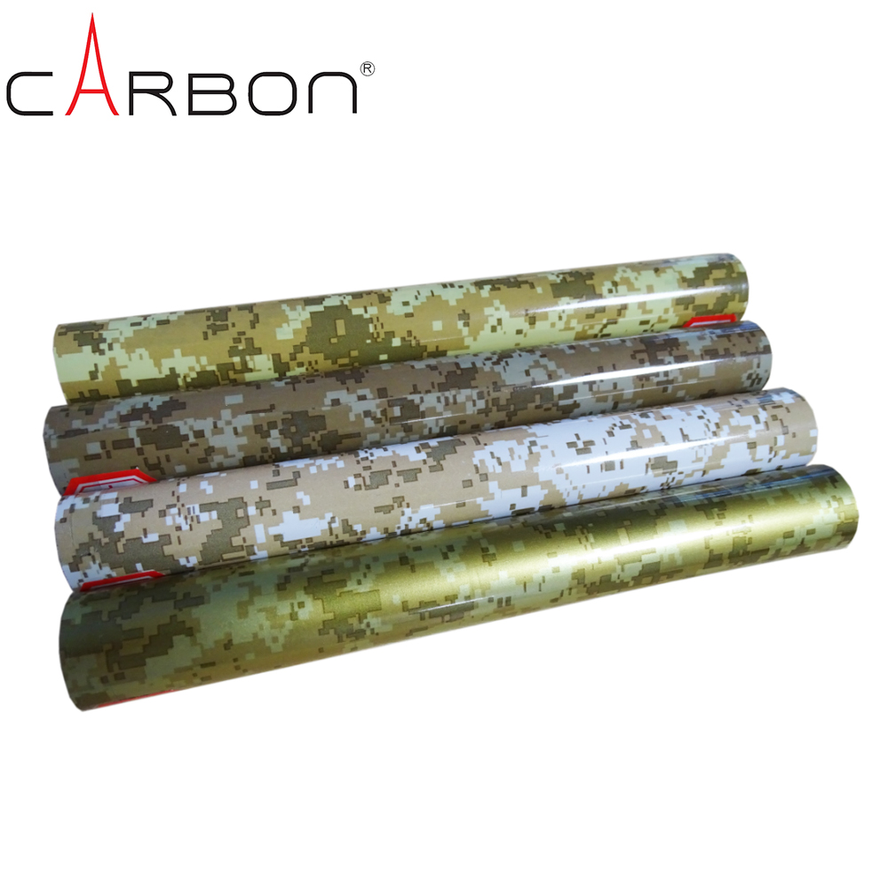 Water transfer camouflage carbon fiber tube